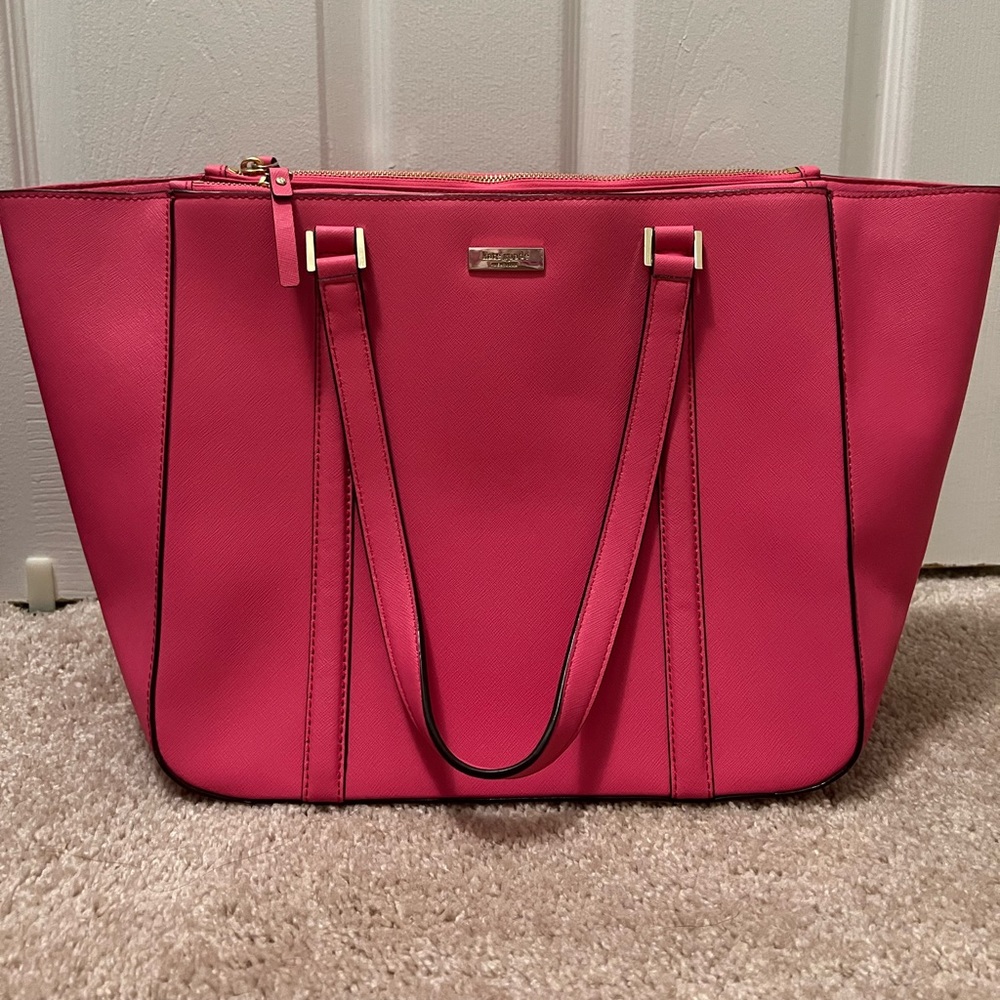 Kate Spade Pink Tote - Large
